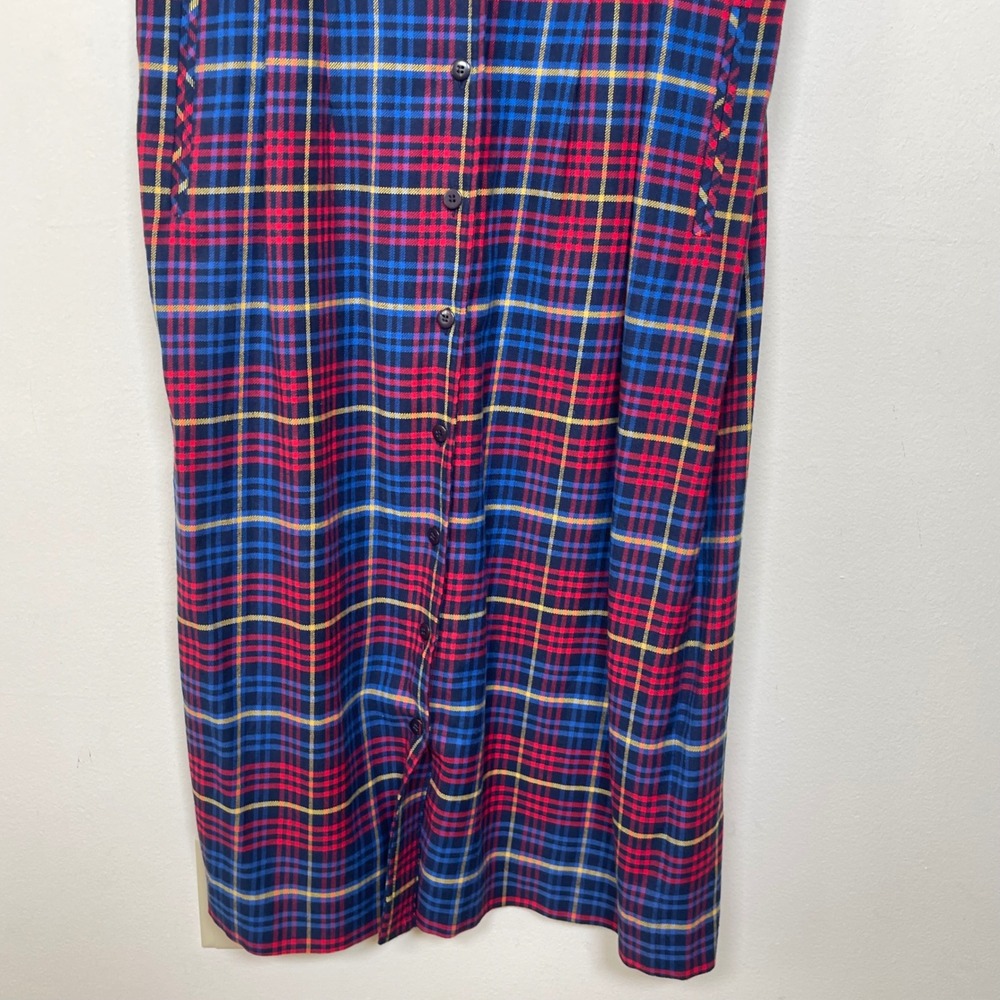 Vintage Pendleton Plaid Button Knockabout Jumper … - image 4